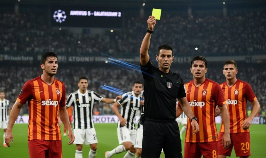 Galatasaray’ın Juventus’la Oynayacağı Rövanşta Kritik Kart Durumu