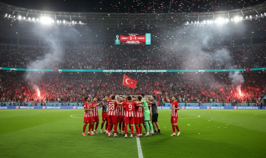 Ay-Yıldızlılar 2026 Dünya Kupası Biletini Kaptı!