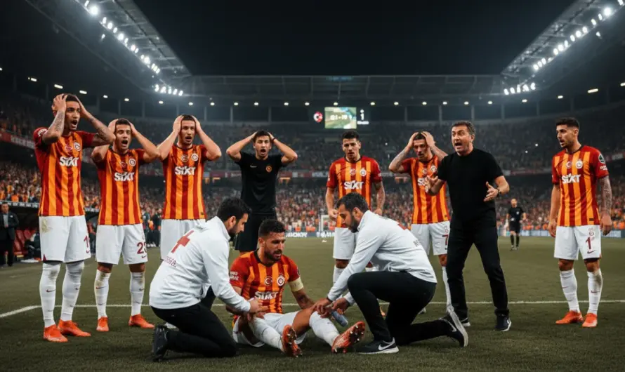 Galatasaray’ı Şampiyonluk Yolu Üzerinde Zorlayan Sakatlık Sorunları