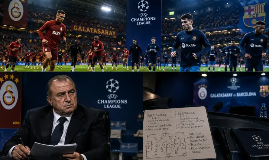 Dev Maçta Fatih Terim İmzası: Galatasaray-Barcelona Analizi