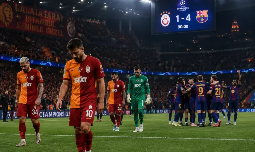 Galatasaray’ın Barcelona Sınavı: Avrupa Devine Karşı Yaşanan Taktiksel Çöküşün Analizi